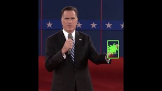 Tracking Romney's hand with Particle Filter