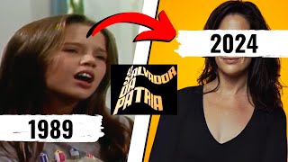 O Salvador Da Pátria Elenco Antes E Depois Idades