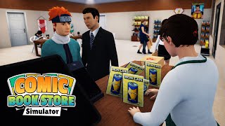 The Shop Is Open &amp; Things Get Complicated | Comic Book Store Simulator ~ Part 2