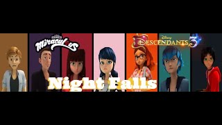 MLB Cast - Night Falls (''From Descendants 3'') Resimi