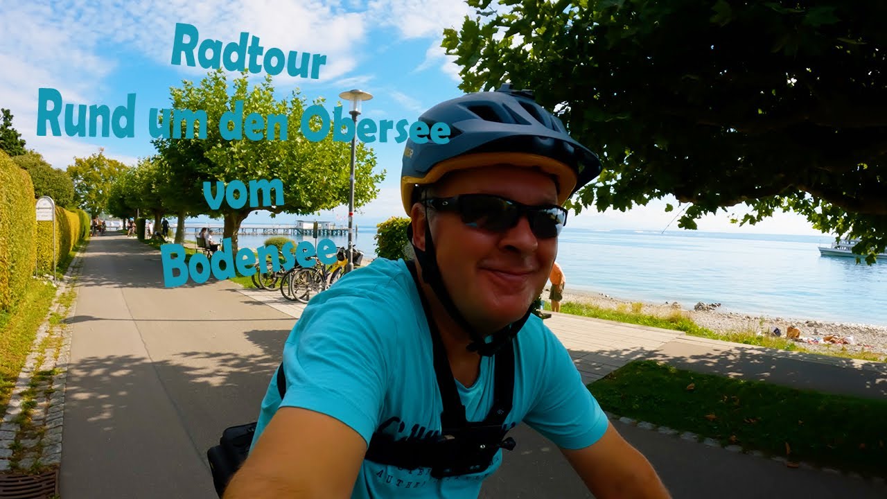 Radtour Rund um den Obersee vom Bodensee an einem Tag