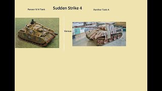 Sudden Strike 4: Complete Collection - Panzer IV H Tank versus Panther A Tank