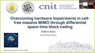 [FFCS26 Day 3/5] Talk 1/8 – Stefano Buzzi: Overcoming Hardware Impairments in Cell-Free MIMO