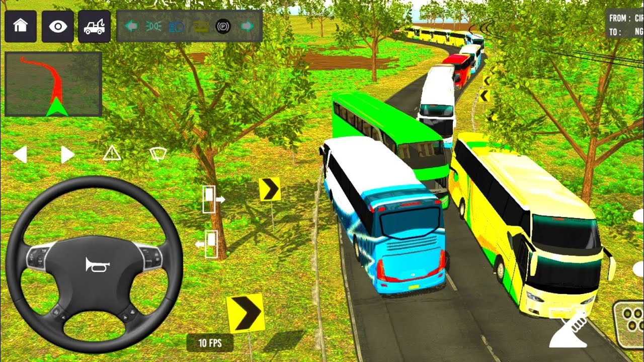 Coach Bus Simulator India Off Road Driving Bus Game Simulator 2025 Gameplay Video 