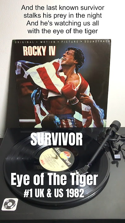Survivor - Eye Of The Tiger (1982; 1985 Rocky IV Soundtrack) #eyeofthetiger #rockysoundtrack