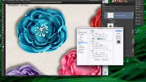 Digital Scrapbook Design Tutorial - Adding Realism with Refl