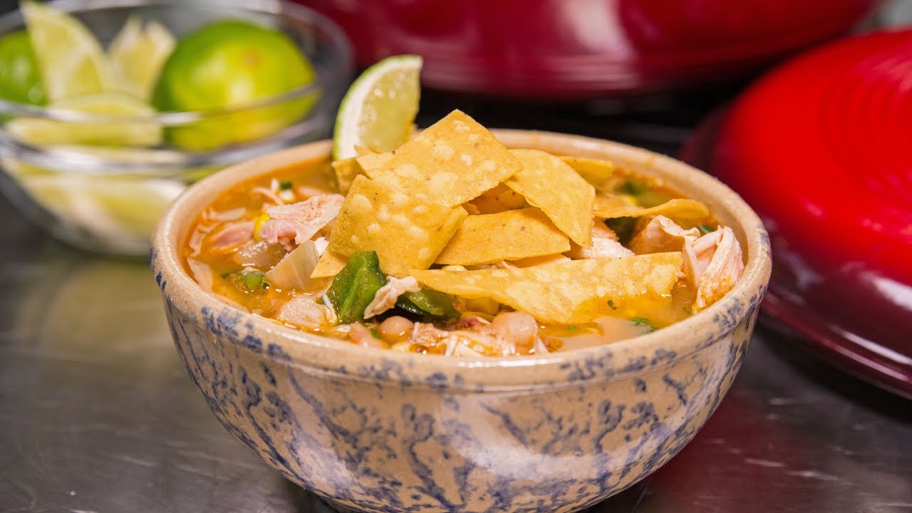 White Bean Chicken Chili Recipe - Episode 76 - YouTube