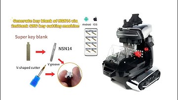 2M2 Tank 2 Pro Generate Nissan NSN14 Key Blank using Super Blank- OBDII365