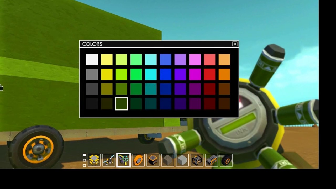 Scrap mechanic( garbage truck ) e2