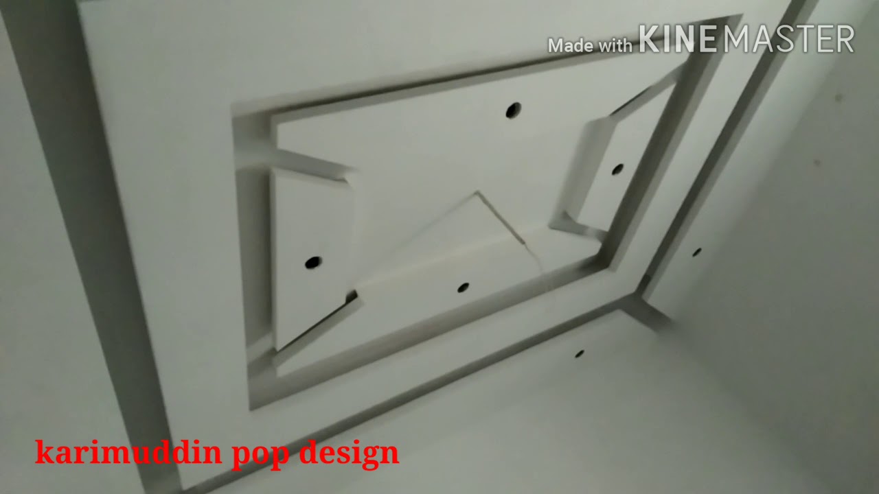 Plus Minus Pop Design For Drawing Room Youtube