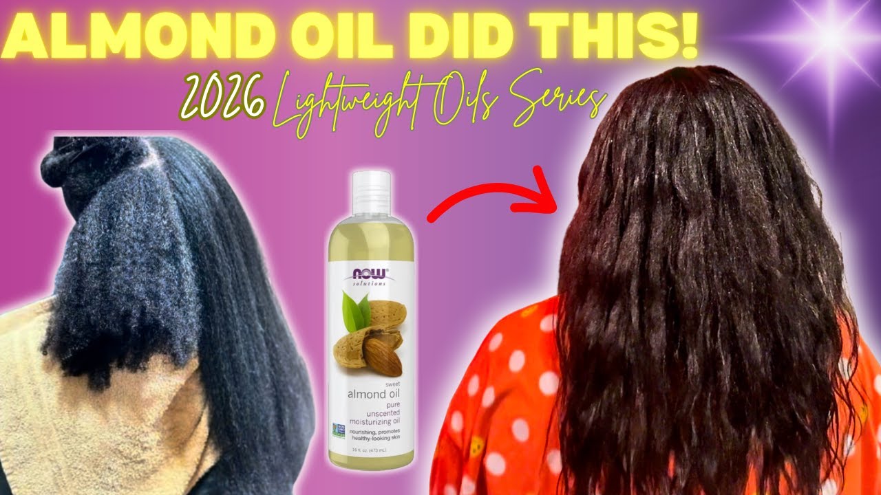 Я попробовала миндальное масло на своих волосах 4-го типа с низкой пористостью, и вот что получил...