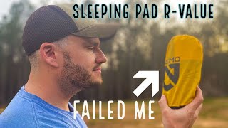 The Importance Of Sleeping Pad R-Value & Why my NEMO Tensor Failed me