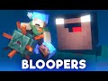 Ocean Monument: BLOOPERS - Alex and Steve Life (Minecraft Animation)