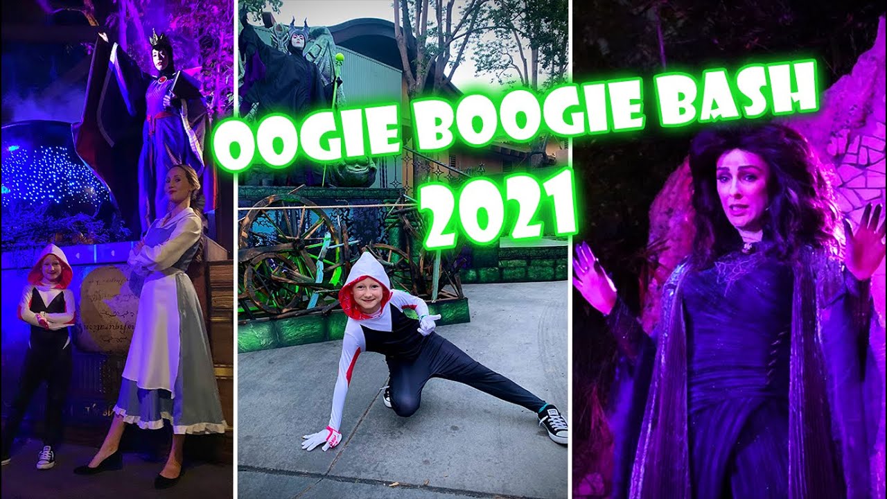 We Saw 10 villains In 4 Hours!! | Disneyland’s Oogie Boogie Bash 2021