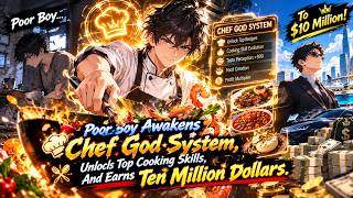 Poor Boy Awakens a Chef God System… Unlocks Legendary Cooking Skills & Earns $10 MILLION! | FULL