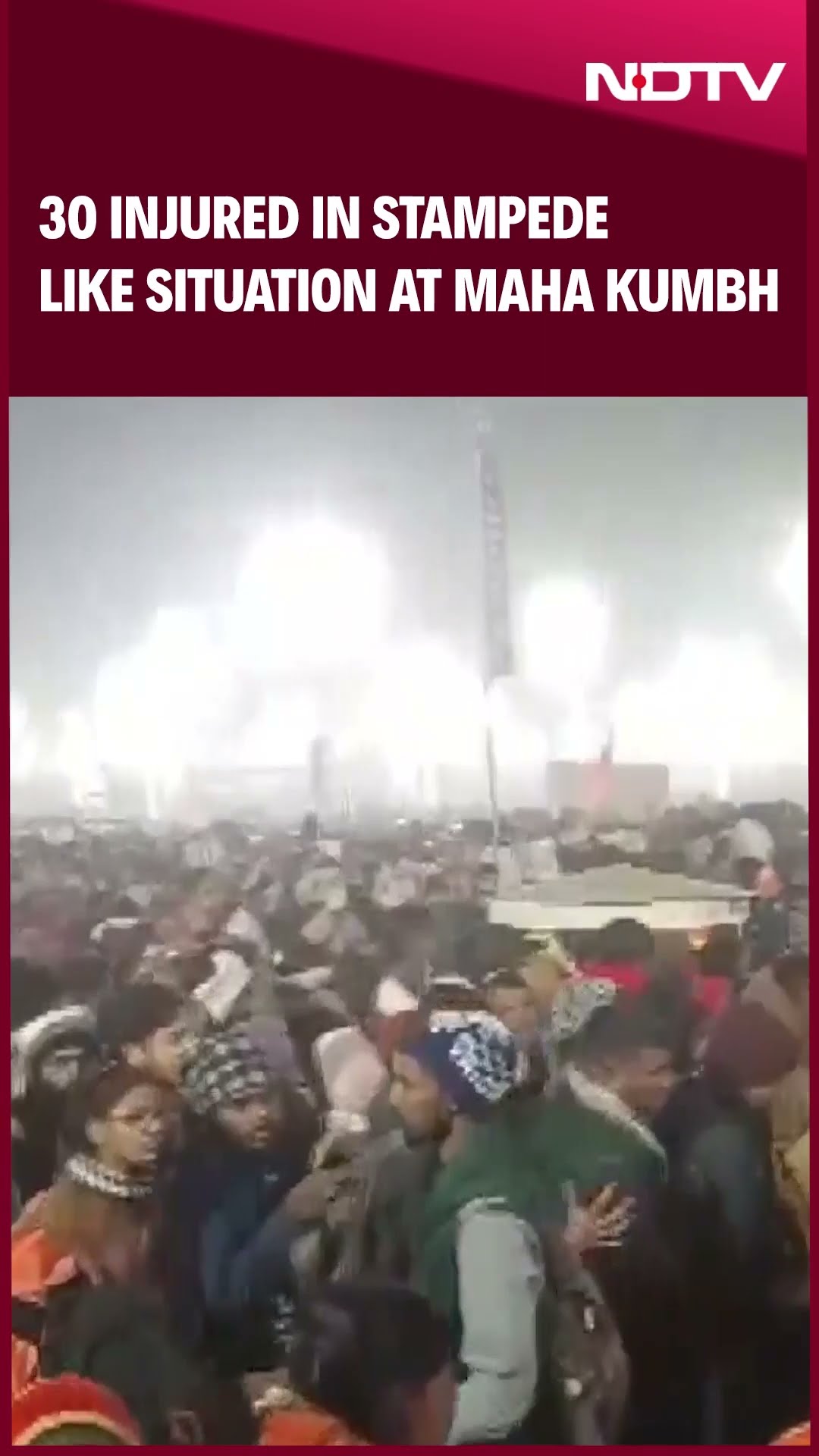 30 Injured In Stampede-Like Situation At Maha Kumbh