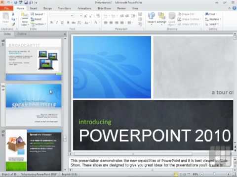 powerpoint presentation 2010 online