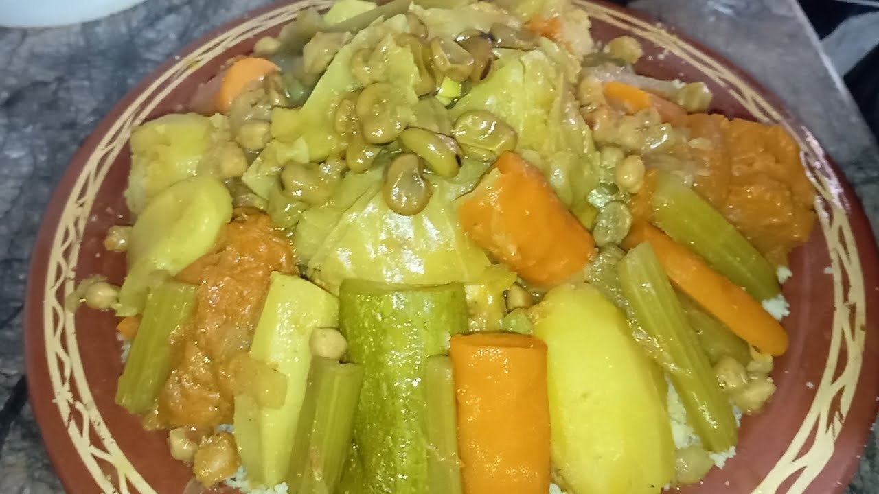 كسكسو المغربي على حقو وطريقو😋