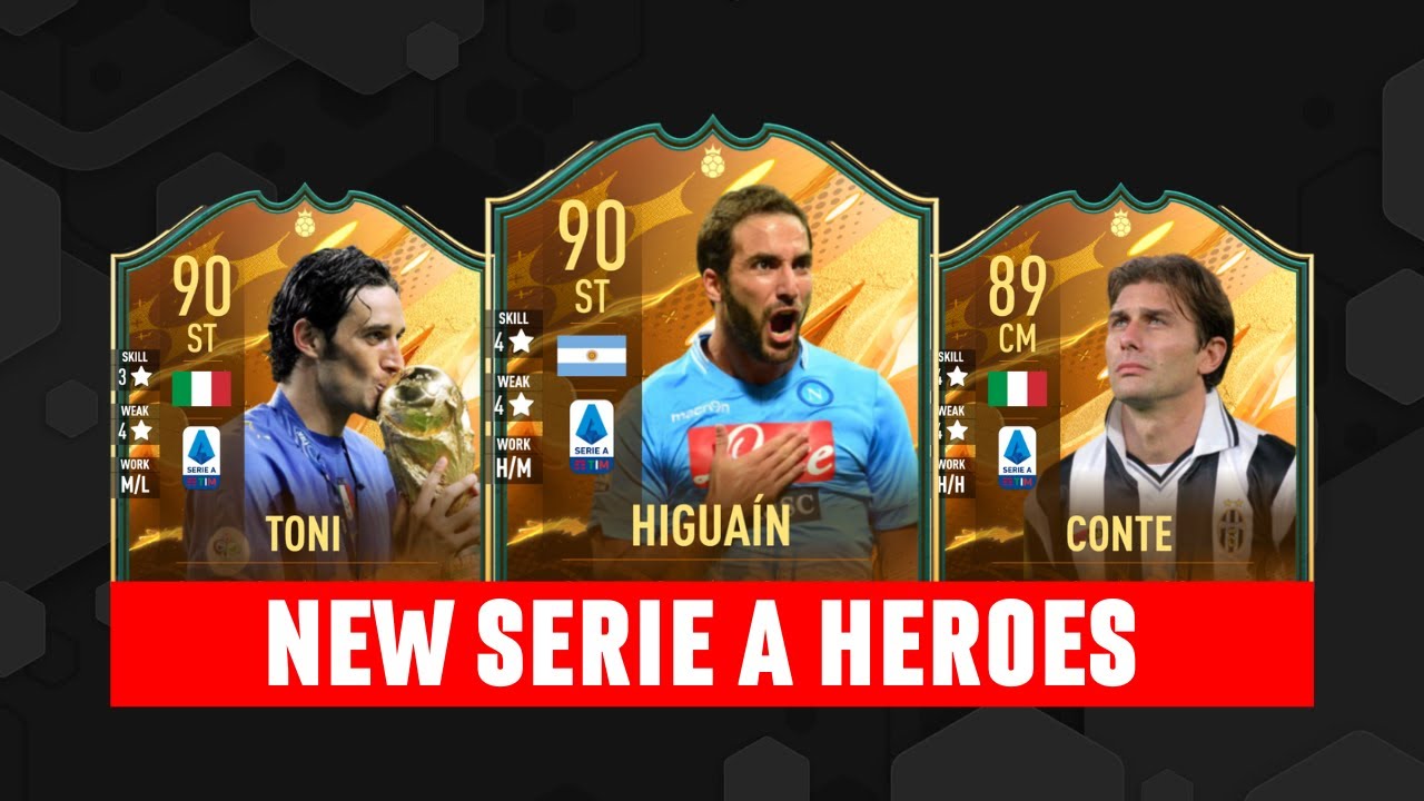 New SERIE A HEROES wishlist | FIFA 24 | EA Sports FC 24