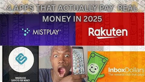 "5 Apps that actually pay real money in 2025-start earning today! "