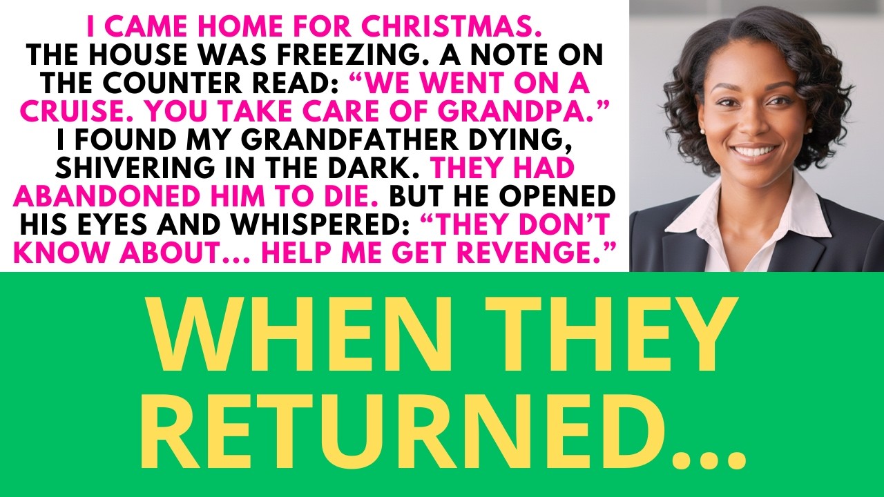 I Found Grandpa Dying Alone at Christmas—While My Parents Were on a Cruise...| Sweet Comfort Stories