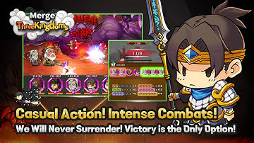 Merge Three Kingdoms Idle RPG Game — Mobile Game | Gameplay Android