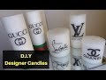 Make Your Own Designer Candles At Home