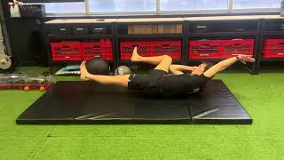 Ipsilateral Hollow Hold Half Roll