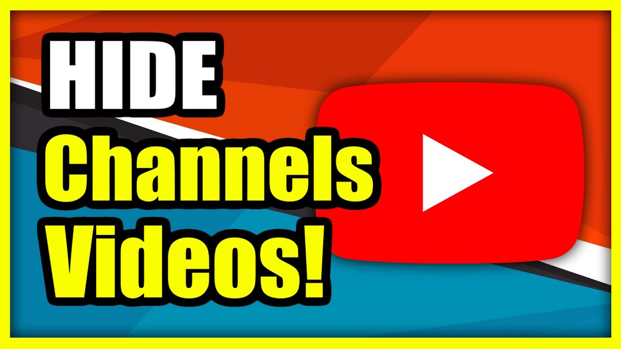 How to Hide Youtube Channel from videos feed on youtube using iPhone (Fast Tutorial)