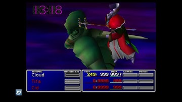 FINAL FANTASY VII: Beating Emerald WEAPON without pushing a button