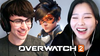 39daph Plays Overwatch 2 w/ Supertf