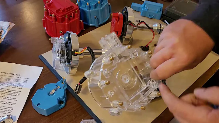 How to install HEI distributor in a Ford  part 1