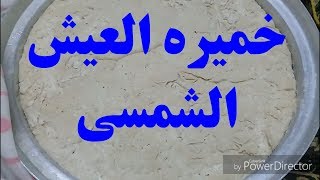 #خميره العيش الشمسى//والبديل ليها//