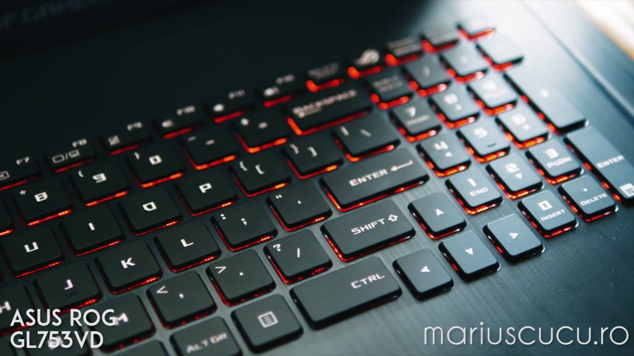 ASUS ROG GL753VD PREVIEW [VIDEO 4k]