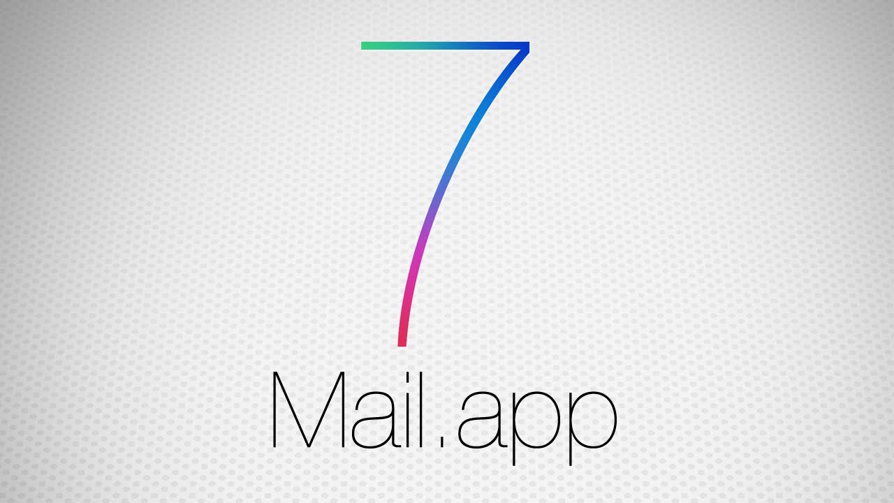 Приложения iOS 7: «Почта». Фото.