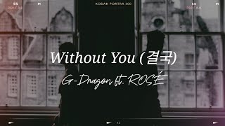 Without You - G-Dragon ft. ROSÉ (Lyrics & Vietsub)