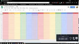 Google Sheet Easter egg (Pride Month Celebration)