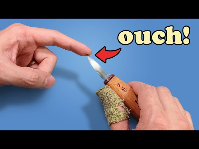How to Choose Your First Carving Glove - Complete Beginners Whittling  Lesson 
