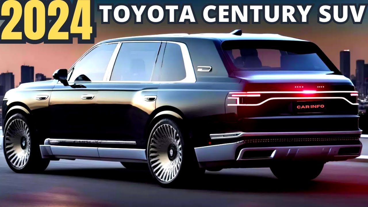 Unveiling the UltraLuxurious 2024 Toyota Century SUV Huge News