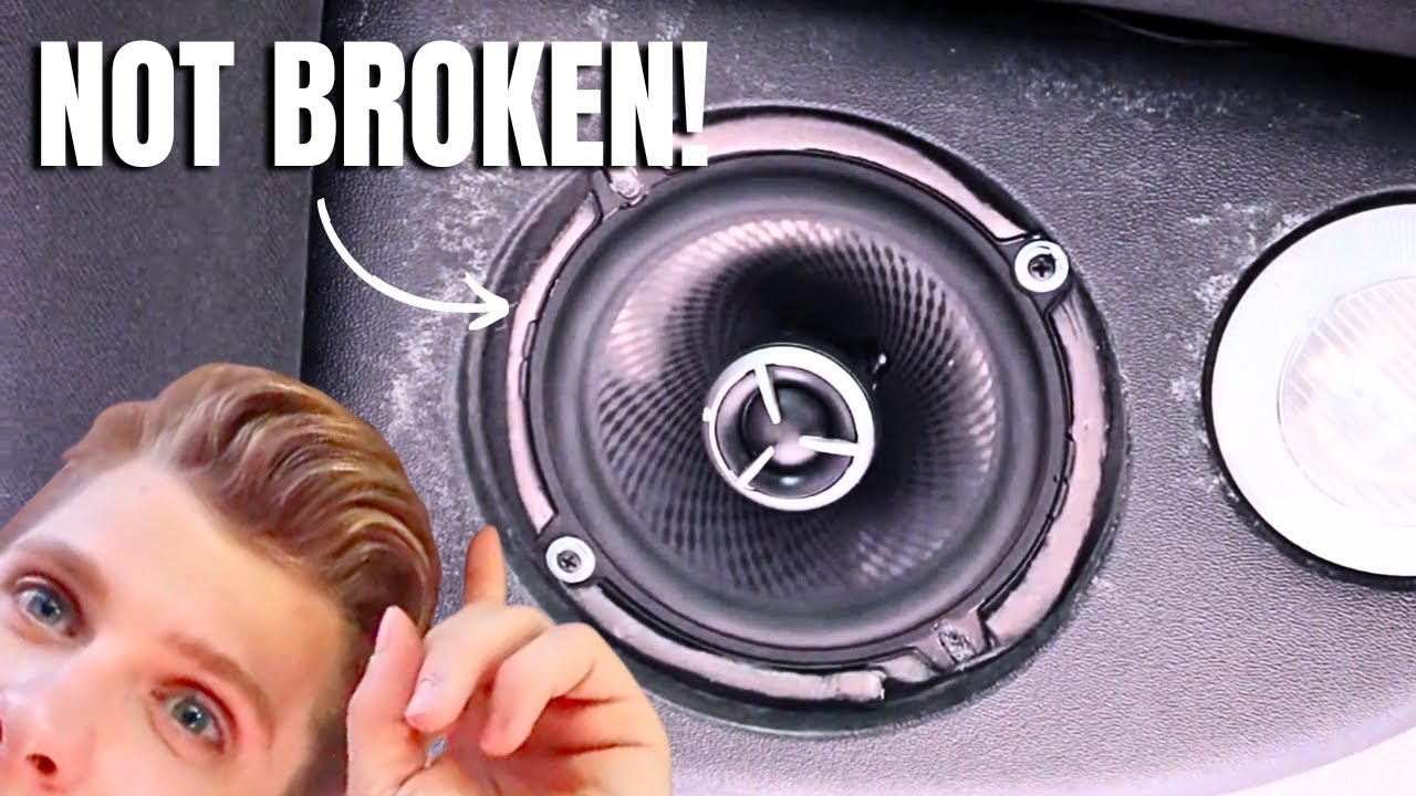 Fix my speakers