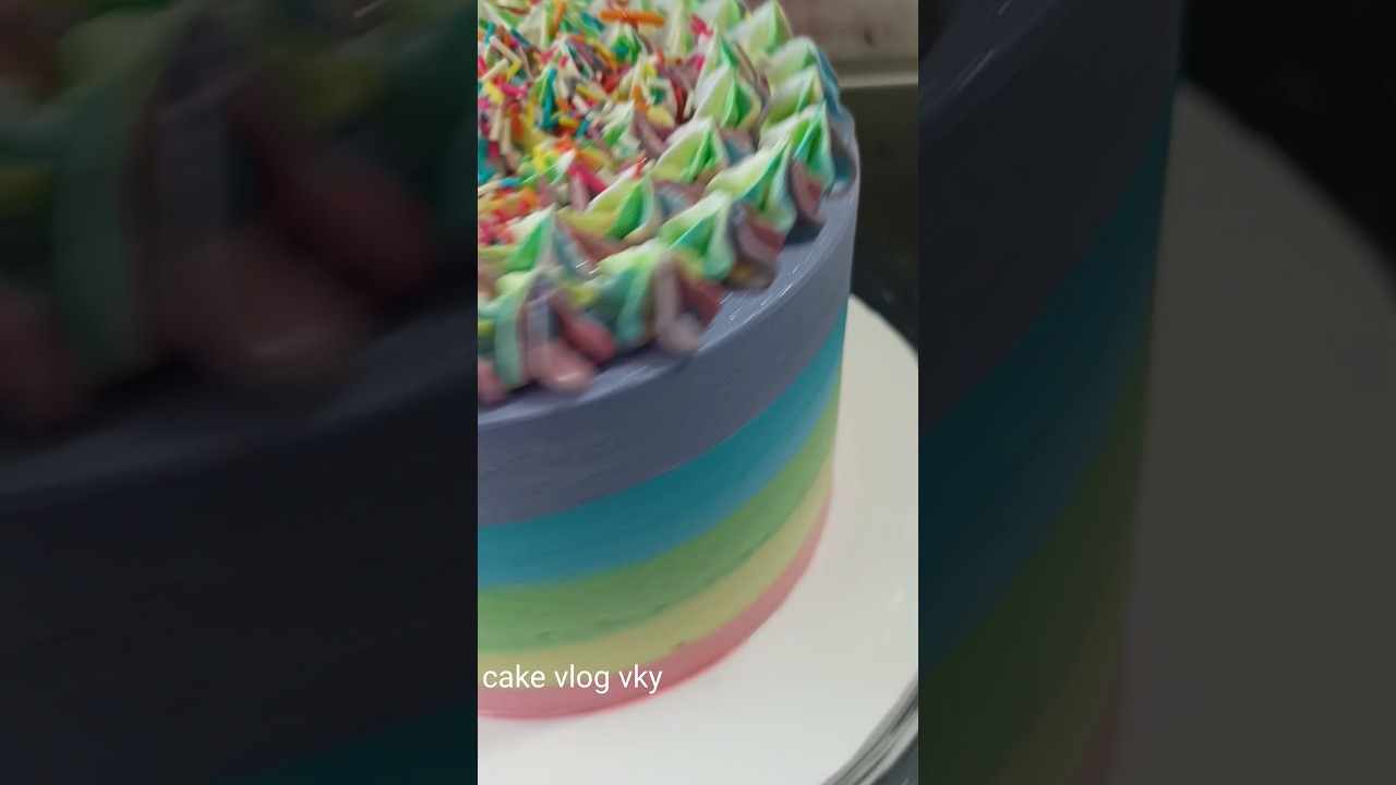 Rambo wala cake designs p 5 7 colour ka cake cakevlogvky cake viral minivlog ytshorts 