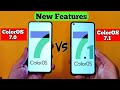 ColorOS 7 vs 7.1 New Features | Full Comparison
