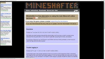 How to get a mineshafter account without a mojang account 2013