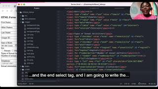 Week 7 Lesson 2 : HTML forms