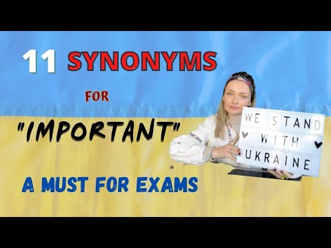 11 synonyms for "IMPORTANT" to use in your speaking and writing exams! ‼️