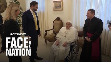 Vice President JD Vance meets with Pope Francis on Easter Sunday