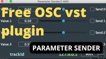 Demo: Parameter OSC sender plug-in [Free & open-source]