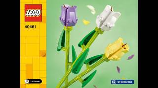 LEGO 40461 Tulips – Building Instructions | Other (2021)