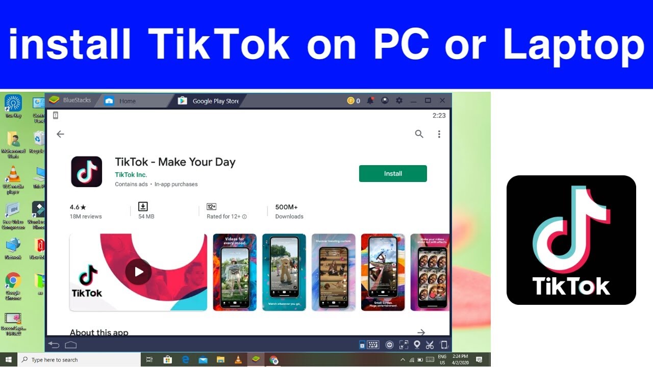 how to download tiktok video on pc