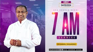 LIVE | Sunday Service - 2 (Tamil) | 04 Feb 2024